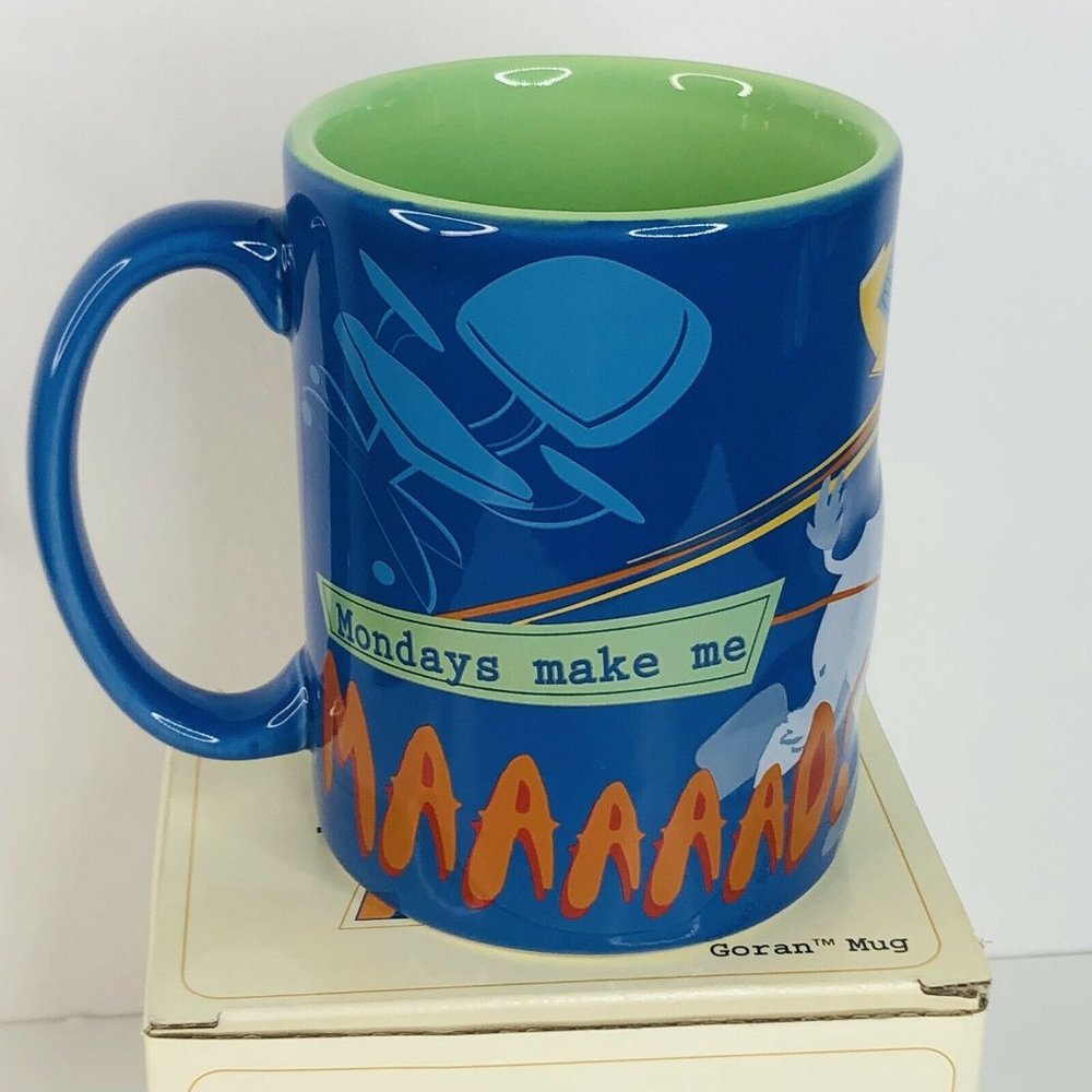 Gund Gifts Goran Mondays Make Me Mad Coffee Mug